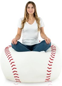 Sedací vak Baseball ekokoža