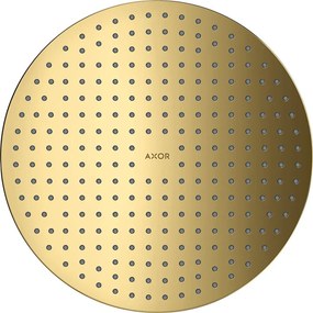 AXOR ShowerSolutions horná sprcha 2jet, priemer 300 mm, na strop, leštený vzhľad zlata, 35305990