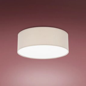 Stropné svietidlo RONDO 4xE27/15W/230V pr. 45 cm béžová