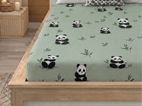 Plachta z mikrovlákna PANDA RELAX mentolová 90x200 cm