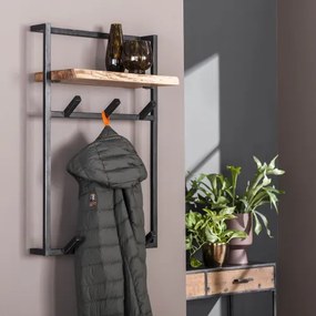 Vešiak 25-86 Air 6 Hooks Drevo Acacia  - Komfort-nábytok