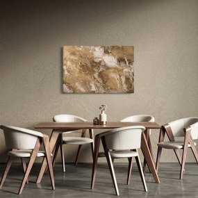 Obraz - Hnedá abstrakcia (90x60 cm)
