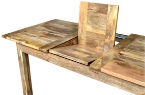 furniture-nabytek.cz - Rozkladací kuchynský stôl z dreva mango 140/180x90