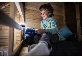 Ledlenser KIDCAMP6 DINO - LED stmievateľná prenosná lampa LED/3xAAA IP44 zelená