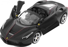 Ferrari LaFerrari Aperta čierna RASTAR 1:14 model auta na diaľkové ovládanie + 2,4 GHz diaľkové ovládanie