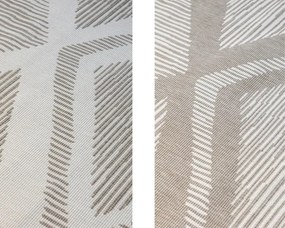 Obojstranný koberec Elle Decoration GEMINI Rhombus linen