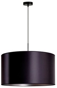 Duolla - Luster na lanku CANNES 1xE27/15W/230V pr. 45 cm čierna/strieborná