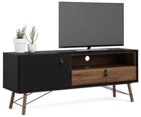 Čierny TV stolík Tvilum Ry