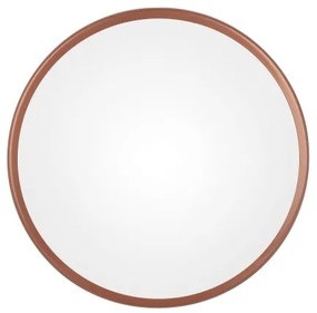 Vonkajšie stropné svietidlo so senzorom CLEO 3xE27/24W/230V pr. 40 cm medená IP54