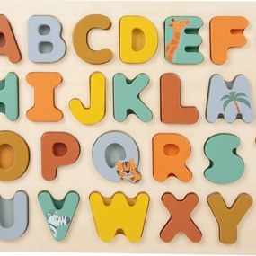 Puzzle Abeceda Safari