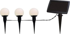 Vonkajšia solárna svetelná LED reťaz Star Trading Balls Combo, dĺžka 5 m