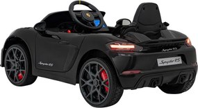 Elektrické autíčko Porsche Spyder RS 718 MP4 čierne