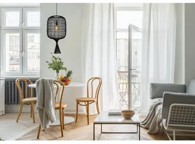 Lucide 03436/40/30 - Luster na lanku GARVE 1xE27/40W/230V čierna