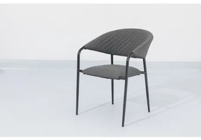 Doppler Bergamo 90x90 Melia Likatex - hliníková sedacia súprava 4+1