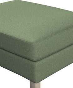 Poťah na podnožku Karlstad farba produktu zelená látka zapletaná