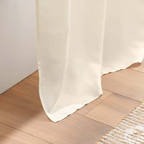 Béžový záves z mikrovlákna 140x280 cm Absolu – douceur d'intérieur