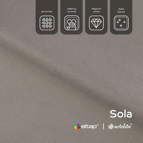 Béžová zamatová rozkladacia/s úložným priestorom pohovka ľavý roh 223 cm Fabillo – ELTAP