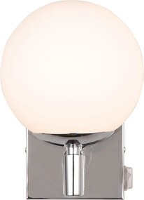 Nástenné svietidlo v striebornej farbe ø 14 cm Kula – Trio