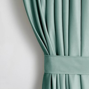 Záves AmeliaHome Velvet III 140x245 cm mätový