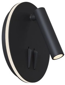 Maytoni C176-WL-01-6W-B - LED Nástenné bodové svietidlo IOS LED/9W/230V čierna