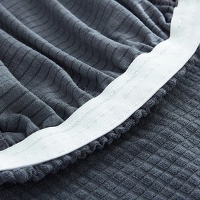 4Home Napínací poťah na stoličku Magic clean tmavosivá, súprava 2 ks