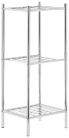 Kúpeľňový regál v striebornej farbe 33x78 cm – Premier Housewares