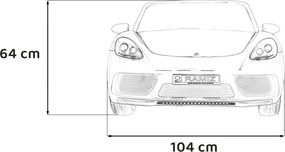 Ramiz Vozidlo Perfecta lakované na modro