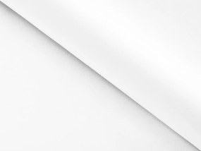 Biante Saténový behúň na stôl polyesterový Satén LUX-L040 Biely 45x140 cm