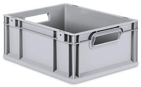 Sada 10 kusov - Eurobox Next Gen 2.0 - Stohovateľná nádoba s otvorenými rukoväťami - 400 x 300 x 170 mm