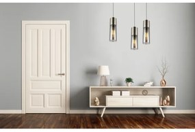 GLOBO 21000HN - Luster na lanku ANNIKA 1xE27/25W/230V pr. 10,5 cm chróm