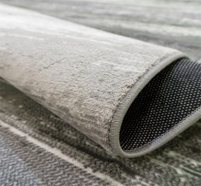 Koberec Accra 6505 Grey Green – zelený vzorovaný obdĺžnik Rozmer: 60x100 cm