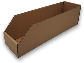 Úložné boxy na oblečenie, organizéry do skrine EKO KARTON 15x54 cm