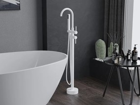 Mexen Alma Voľnostojaca vaňová batéria, biela, 75033-20