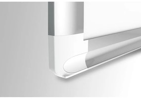 Bi-Office Biela popisovacia magnetická tabuľa na stenu LUX, 900 x 600 mm