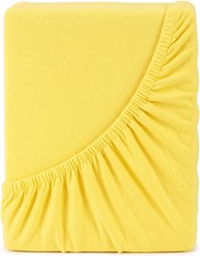 4Home jersey prestieradlo žltá, 180 x 200 cm