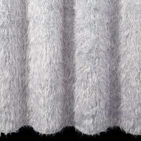 ZÁCLONA NA KRÚŽKOCH MARGARET2 140X250 CM STRIEBORNÁ