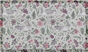 Rohožka z PVC 40x70 cm Hare Wildflowers – Artsy Doormats