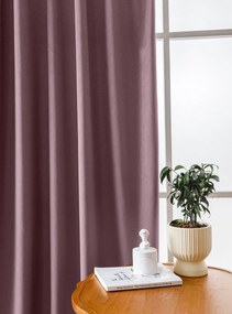 Svetlo fialový zatemňovací záves VELVET 140x270 cm Zavesenie: Riasiaca páska