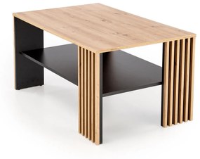 Konferenčný stolík Femme (dub artisan + čierna). Vlastná spoľahlivá doprava až k Vám domov. 1092442