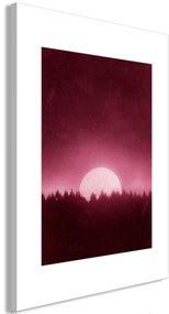 Artgeist Obraz - Full Moon (1 Part) Vertical Veľkosť: 20x30, Verzia: Premium Print