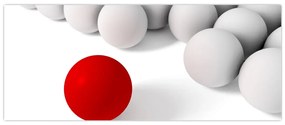Obraz gulí (120x50 cm)