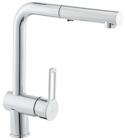 Drezová batéria Paffoni Ringo s vyťahovacou spŕškou, 2 prúdy chróm RIN285, 1 ks