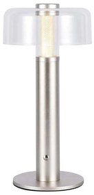 LED Stmievateľná dobíjacia stolná lampa LED/1W/5V 3000K 1800 mAh zlatá