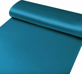 Biante Saténový záves LUX-021 Petrolejovo modrý 140x260 cm