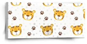 Sablio Obraz Tigerík - 110x50 cm