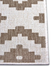 NORTHRUGS - Hanse Home koberce Kusový koberec Twin-Wendeteppiche 105460 Linen – na von aj na doma - 200x290 cm