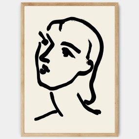 Plagát Head in Black | Matisse