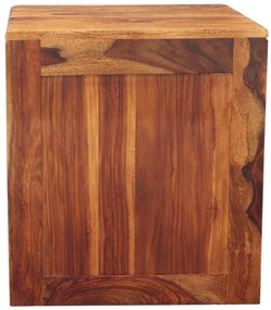 furniture-nabytek.cz - Drevený nočný stolík z masívu palisander 45x50x40