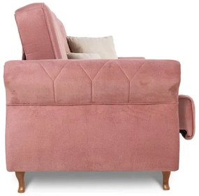 Pohovka Panama 3, starorůžová (Monolith 63/Monolith 04)