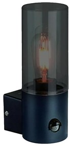 Vonkajšie nástenné svietidlo HARLEM 1xE27/60W/230V IP44 čierne so senzorom